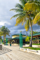 Fototapeta premium Boardwalk at Ponce (Puerto Rico)