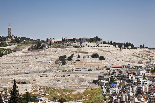 The mount of olives, Jerusalem