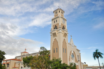Fototapeta na wymiar Kościół Matki Boskiej Różańcowej, Yauco (Puerto Rico)