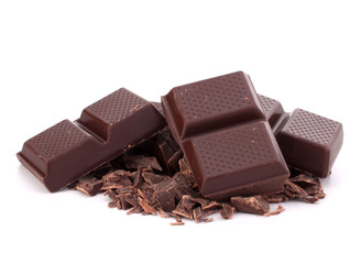 Chopped chocolate  bars