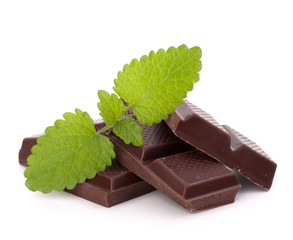Chocolate bars stack