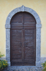 Old wooden door or gate