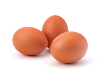 three eggs