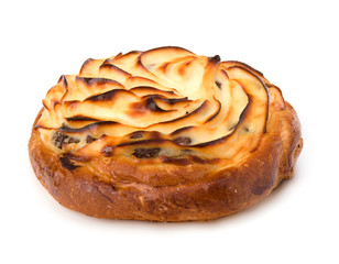 Delicious sweet cream bun