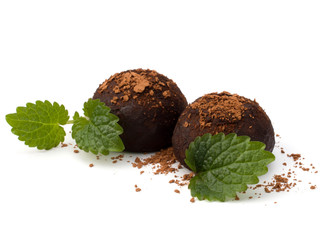 Chocolate truffle candy