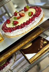 Dessert, gâteau, pâtisserie, cuisine, opéra, framboisier
