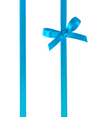 Festive gift ribbon and bow