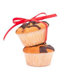 Stacked muffins