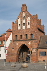 Wassertor, Wismar, Mecklenburg-Vorpommern, Deutschland