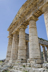 Fototapeta premium Doric temple in Segesta, Italy