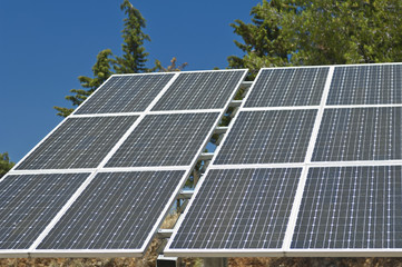 Fototapeta premium Solar power plant