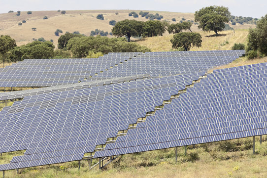 Serpa solar power plant