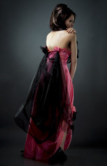 asian glamour woman