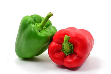 Red and Green Pepper
