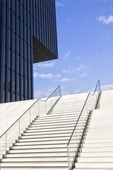 Treppe und moderne Architektur