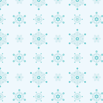 Bright seamless christmas background pattern