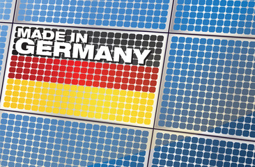 panneaux solaires - made in germany