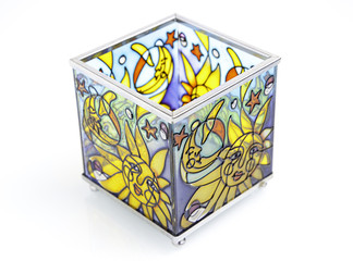 Candle decorated