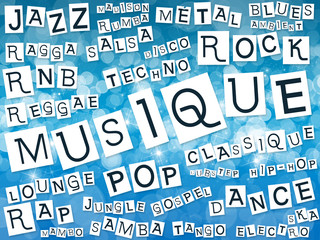 Obraz premium fête de la musique