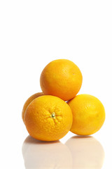 Four oranges