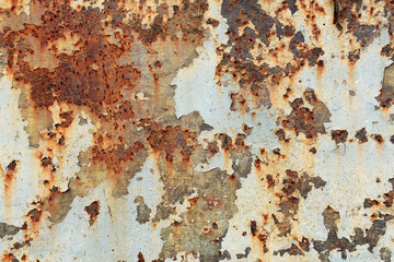 Old rust surface background and texture