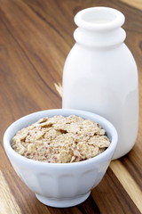 delicious and healthy berries cereal