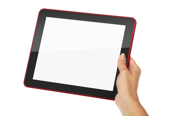 tablet pc incl. clipping paths