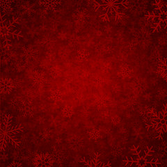 red winter background
