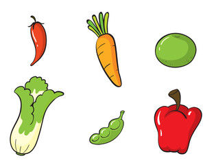 various vegetables