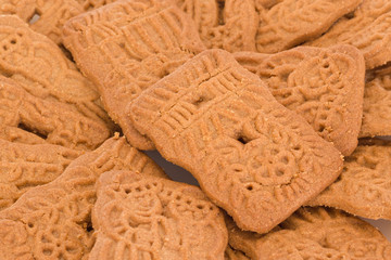 Closeup of some speculoos