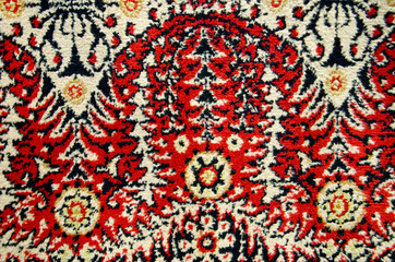 ancient ornamental carpet background