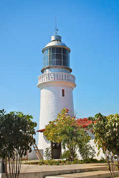 Central lighthouse near by Santiago de Cuba