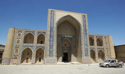 Fototapeta na wymiar Medrese Ulug bek, Alexander, Usbekistan
