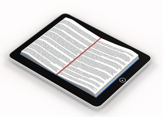 deployed book inside the phone.