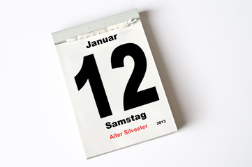 12. Januar 2013 Alter Silvester
