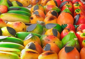 Fruits en pâte d'amande