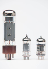 Vacuum tube set ecc83 el34