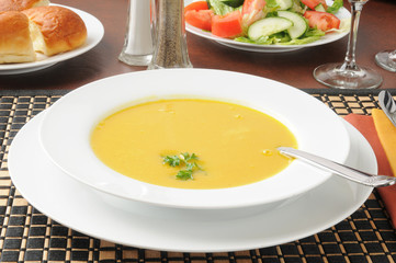Butternut squash soup