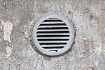 ventilation window on wall