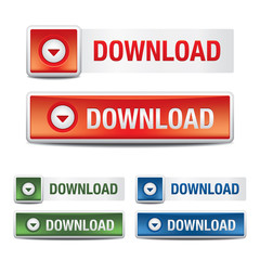 vector website download buttons