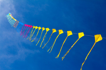 kite the blue sky