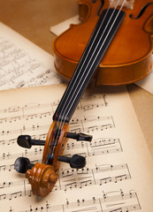 Naklejka premium Classical violin