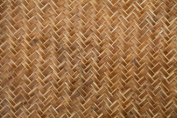 Bamboo weave texture background