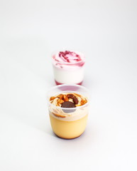 Caramel pudding