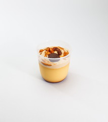 Caramel pudding