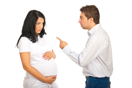 Husband conflict with pregnant wife