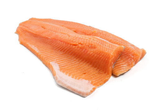 salmon trout fillet - filetto di trota salmonata