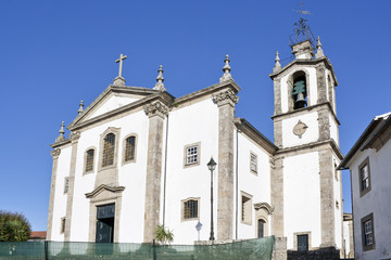 Fototapeta na wymiar Kościół św Szczepana w Valenca do Minho