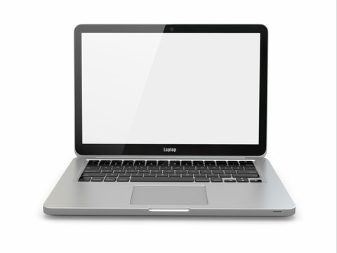 Laptop. 3d