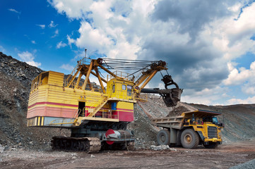 opencast mine